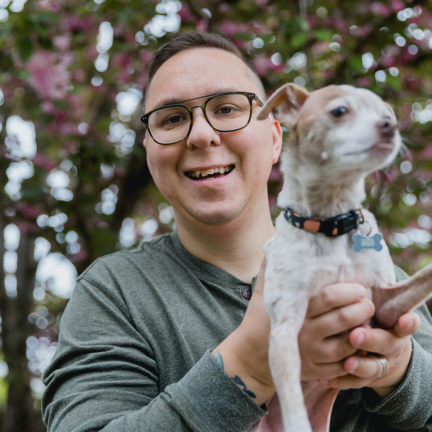 neurodivergent-man-with-dog Neurodivergent man with dog