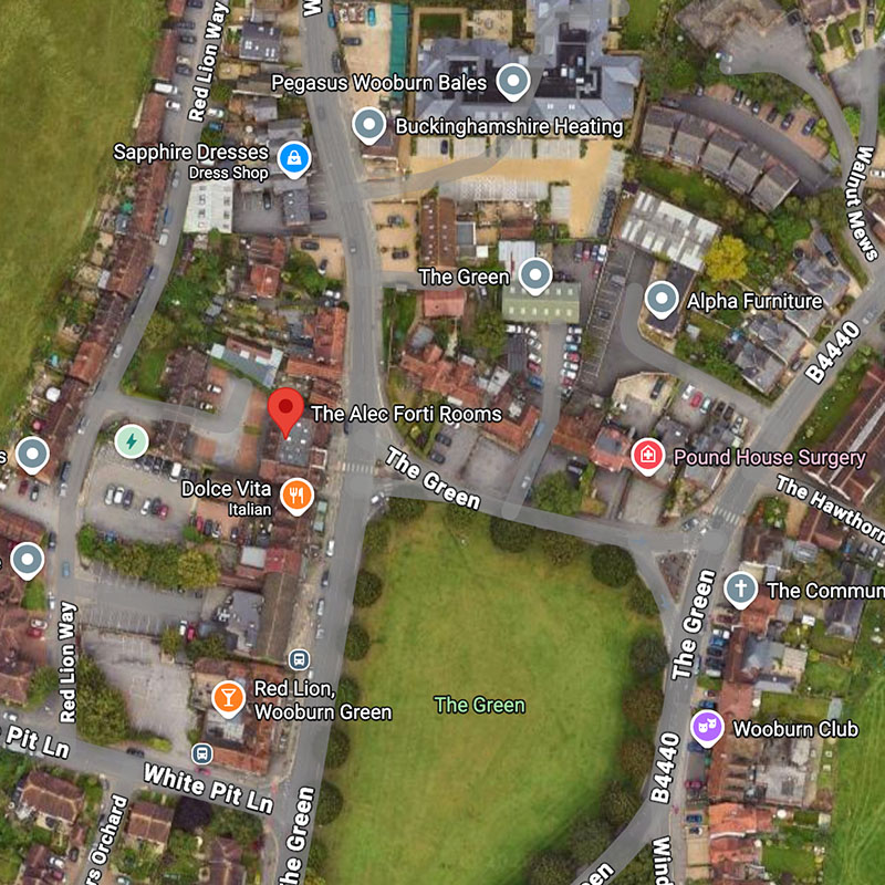 Wooburn Clinic Map